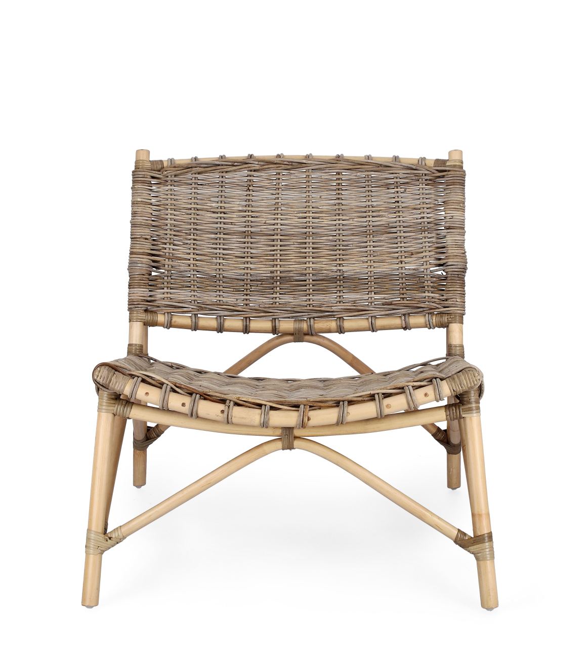 Sessel Tarifa aus Rattan. Natur