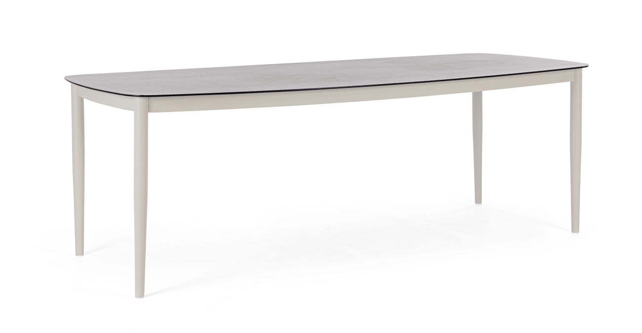 Gartenesstisch Nestor aus Aluminium 220x100 cm, Morny Gartenesstisch Nestor aus Aluminium 220x100 cm, Morny