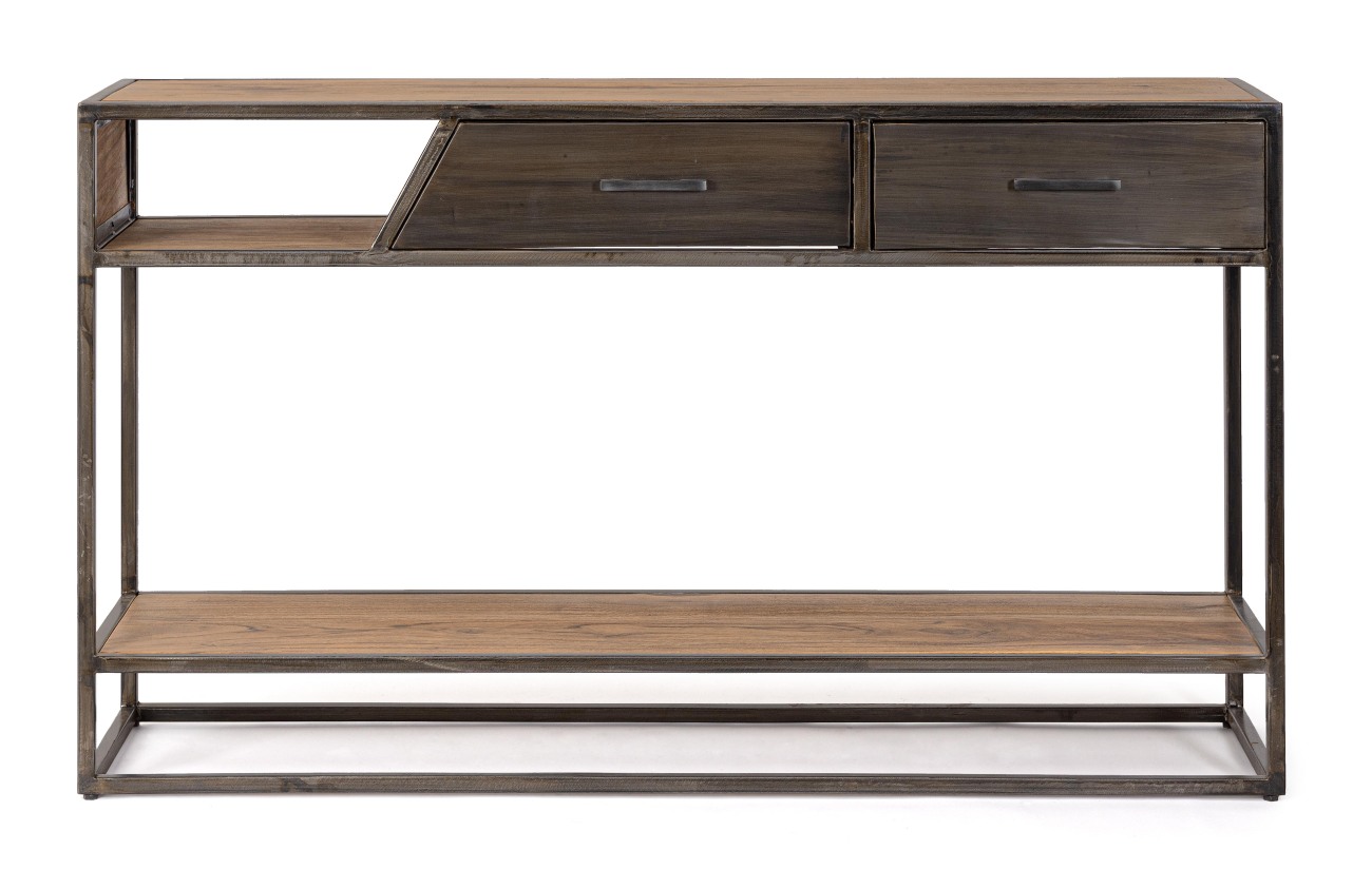 Konsole Janak aus Akazienholz, 135 cm