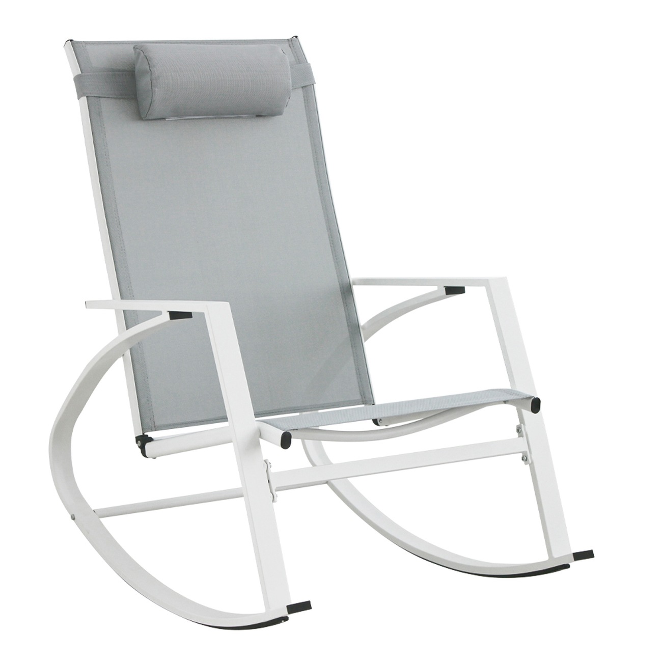 Gartensessel Demid aus Metall, Weiß Gartensessel Demid aus Metall, Weiß