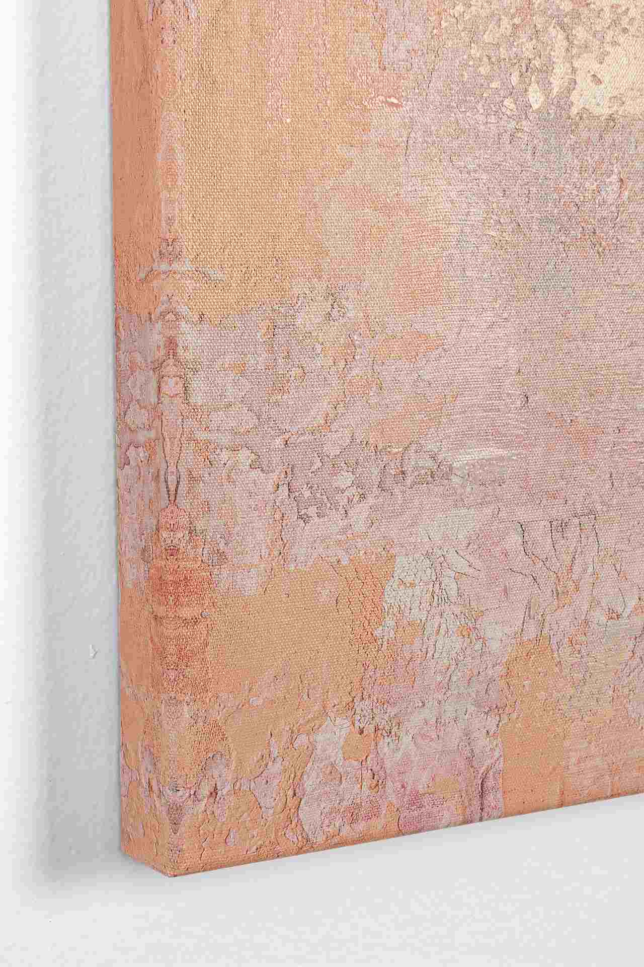 Das Gemälde Pink Cloud überzeugt mit ihrem klassischen Design. Das Bild verfügt über einen Druck auf Leinwand. Das Gestell ist aus Tannenholz. Die Maße sind 90x120 cm.