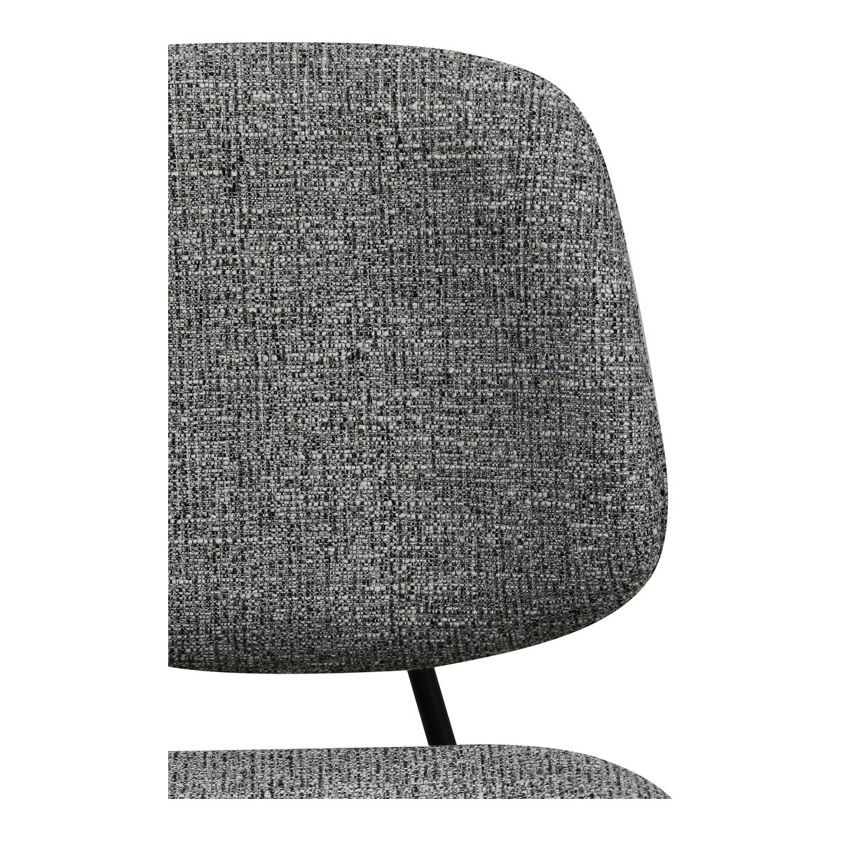 Bürostuhl Otal aus Boucle - Drehbar, Höhenverstellbar, Neigbar, Grau