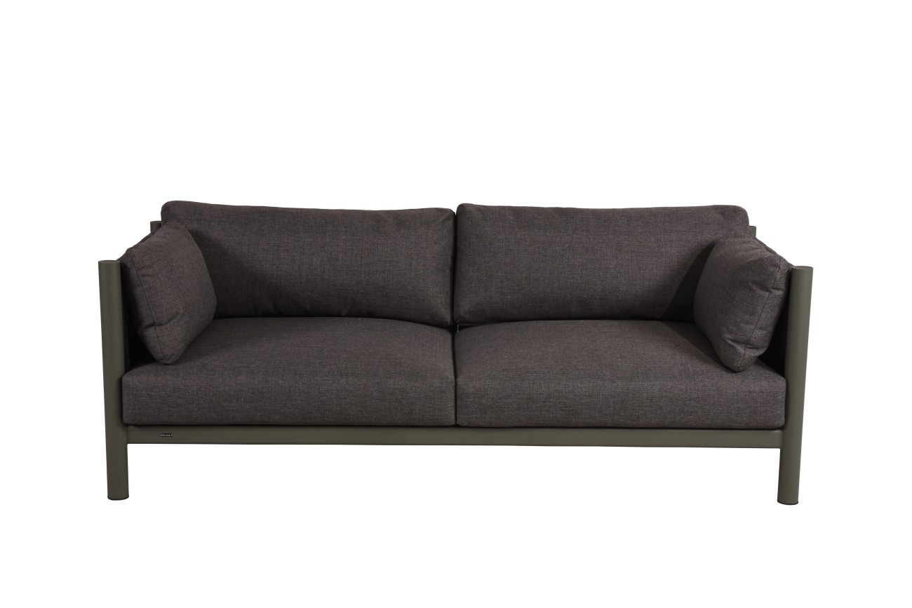 Gartensofa Brad mit Kissen, Grün Gartensofa Brad mit Kissen, Grün