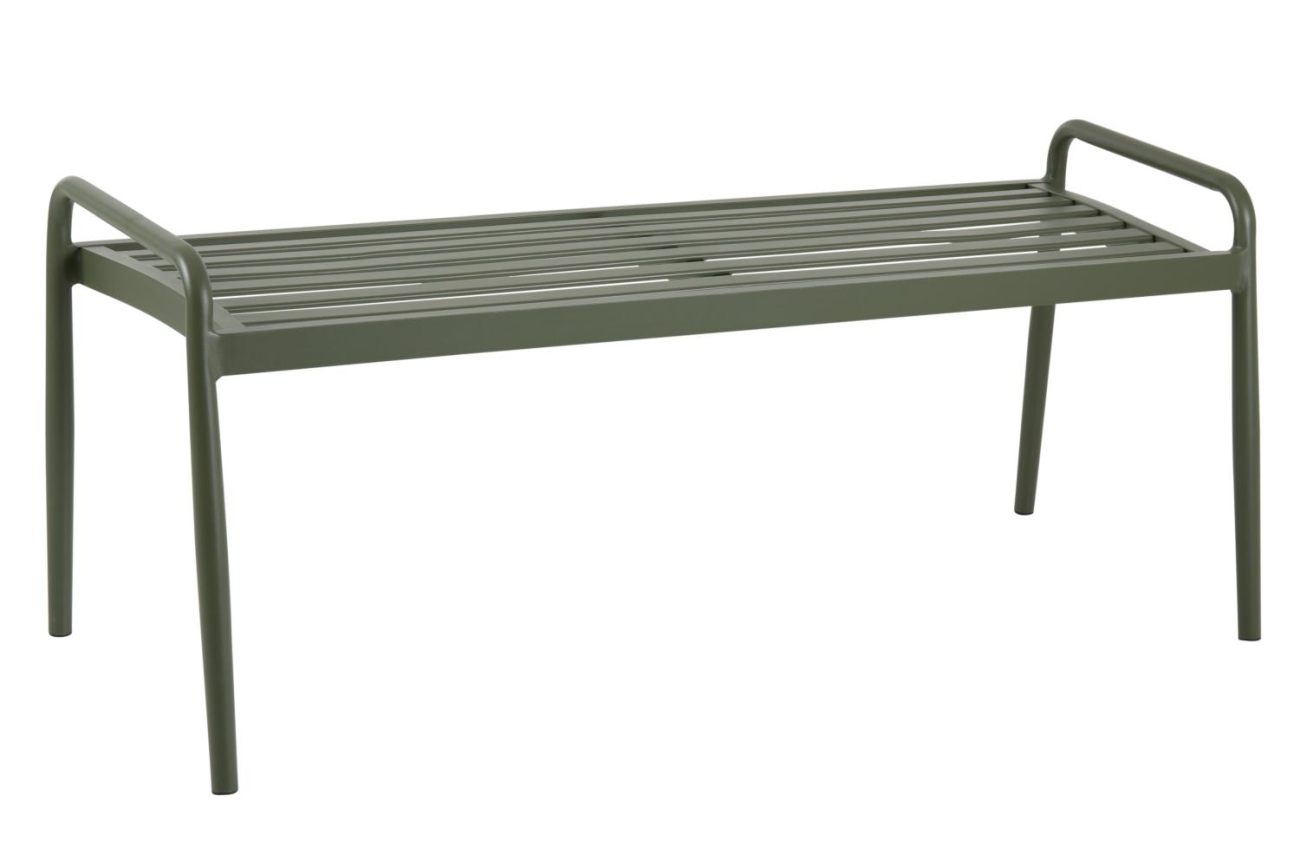 Gartenbank Sonnac aus Aluminium, Grün Gartenbank Sonnac aus Aluminium, Grün