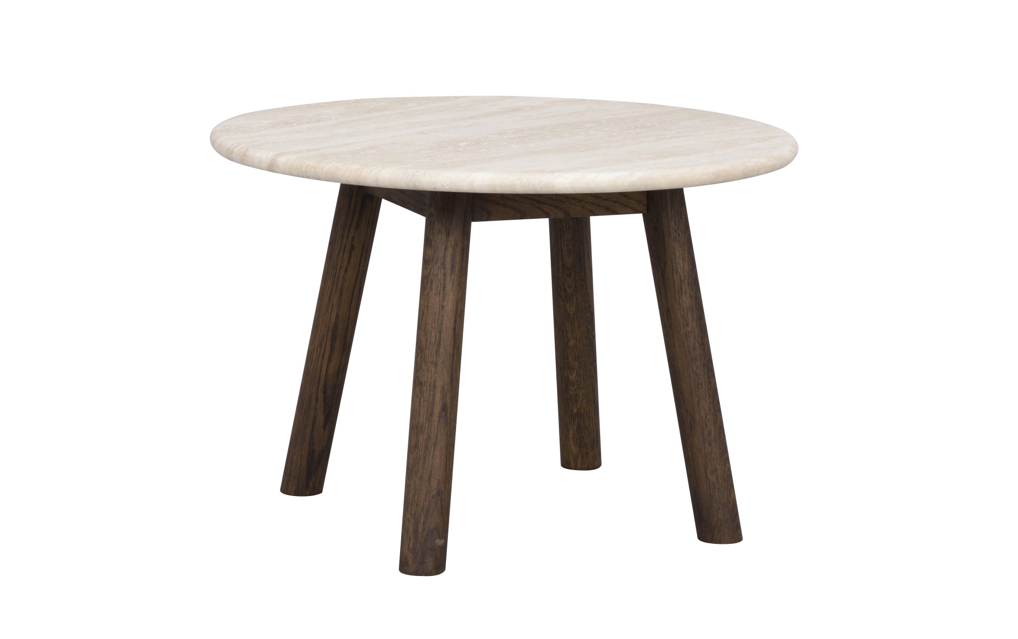 Edles Möbelstück: Couchtisch Taransay, 60x60x40cm, Beige / Braun für stilvolle Einrichtung. Couchtisch Taransay, 60x60x40cm, Beige / Braun