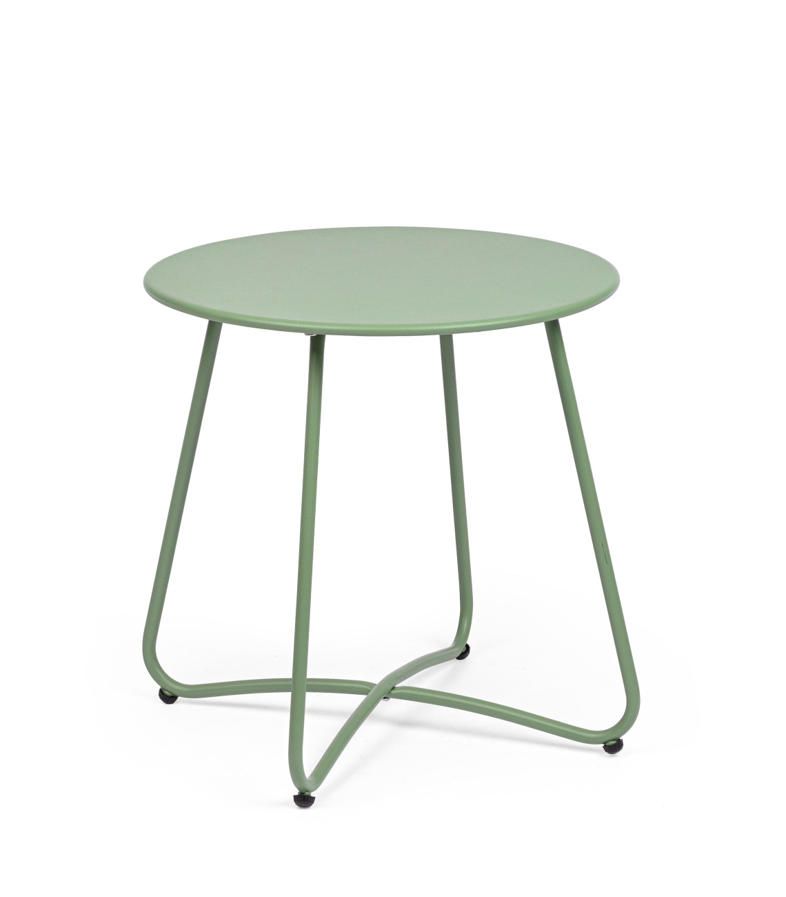 Gartenbeistelltisch Austin aus Metall Ø 45 cm, Grün Gartenbeistelltisch Austin aus Metall Ø 45 cm, Grün