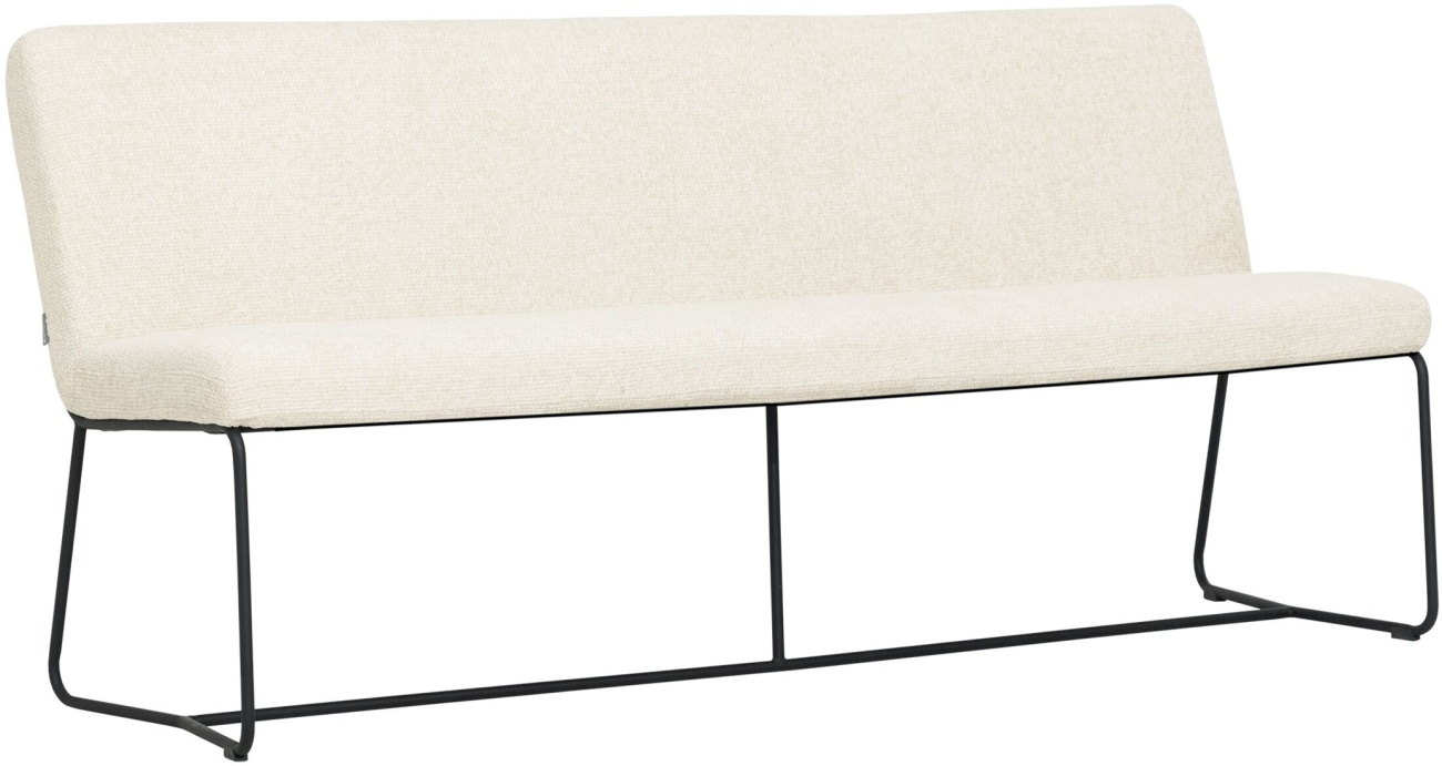 Bank Zola aus Stoff 190 cm, Natur Bank Zola aus Stoff 190 cm, Natur