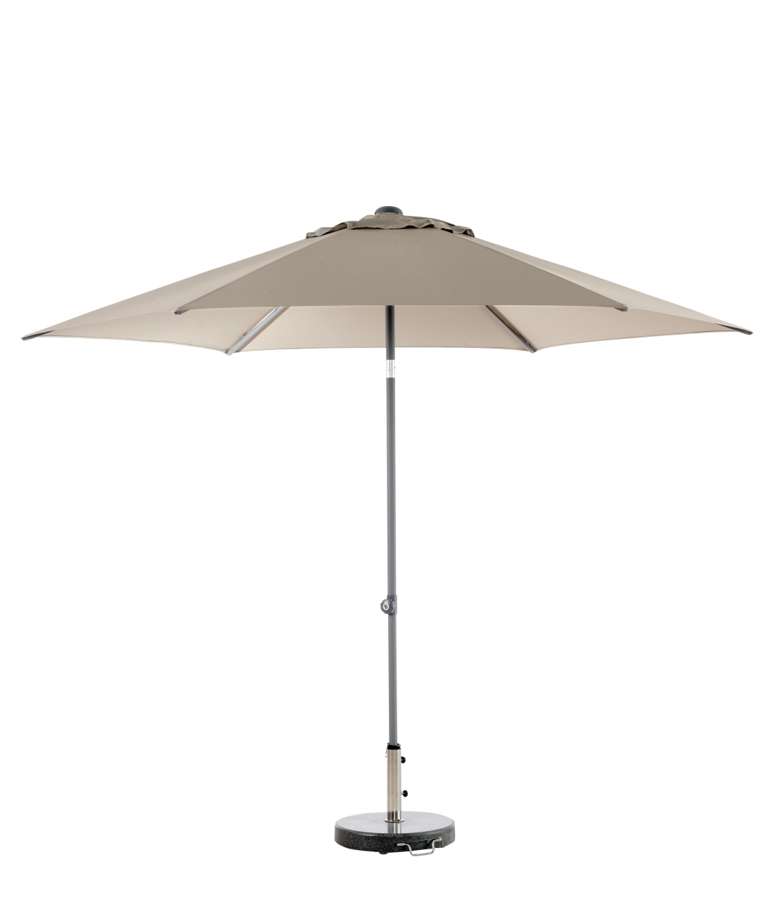 Sonnenschirm Poppi Ø300 cm, Taupe Sonnenschirm Poppi Ø300 cm, Taupe