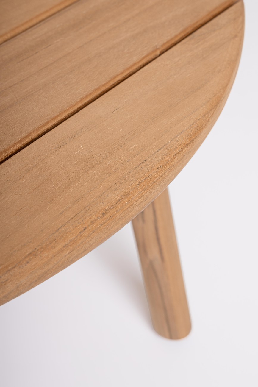 Gartencouchtisch Garita 2er-Set aus Teakholz, Natur