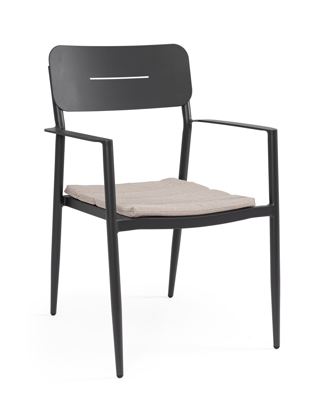 Gartenstuhl Nebula aus Aluminium, Anthrazit Gartenstuhl Nebula aus Aluminium, Anthrazit