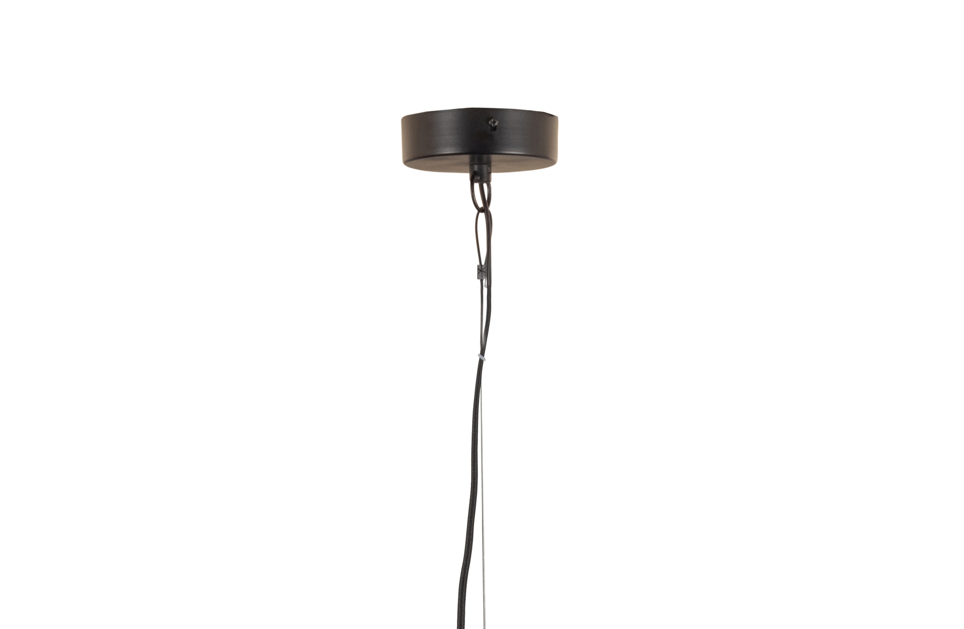 Die Hängelampe Esila überzeugt mit ihrem modernen Design und macht jeden Wohnbereich zu einem echten Hingucker. Gefertigt wurde die Lampe aus Metall, welches einen schwarzen Farbton besitzt.