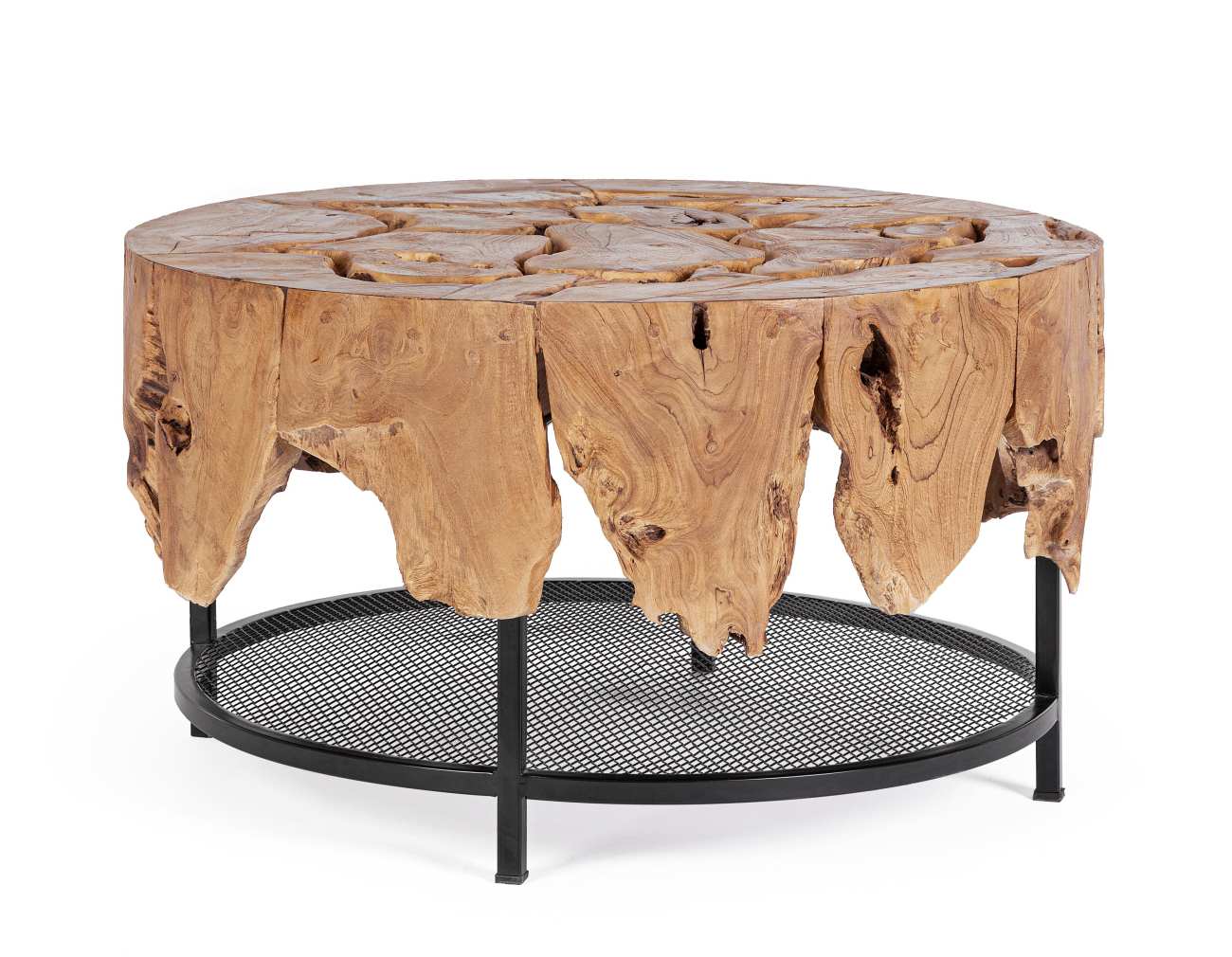 Couchtisch Grenada aus Teakholz Ø 80 cm Couchtisch Grenada aus Teakholz Ø 80 cm