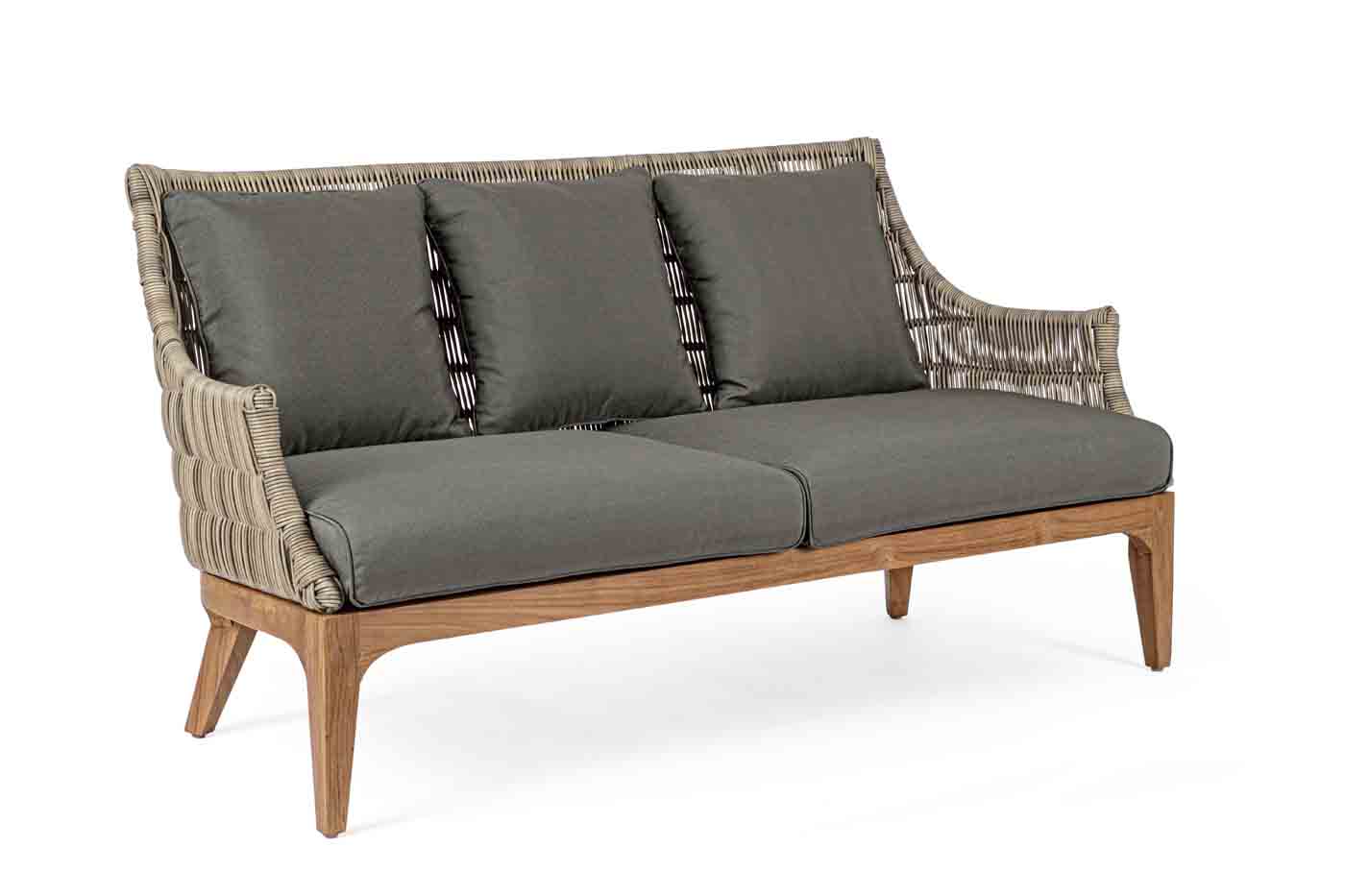 Sofa-keilani-teakholz-gartensofa 2,5 Sitzer Sofa Keilani mit Teakholz Gestell