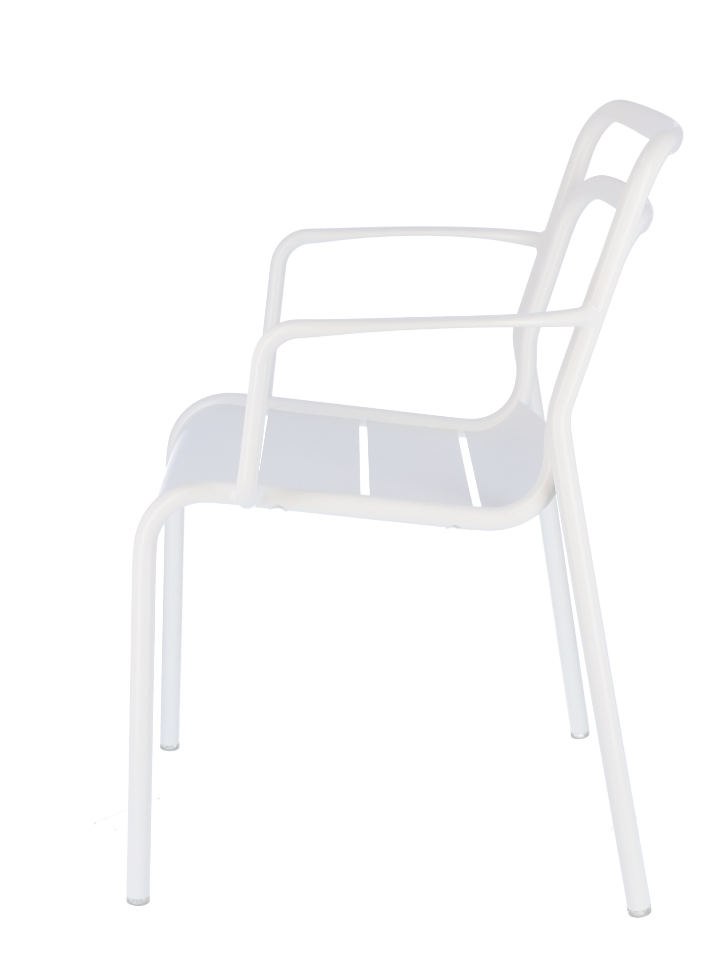 Der moderne Gartensessel Live wurde aus Aluminium hergestellt. Designet wurde er von der Marke Jan Kurtz. Die Farbe des Sessels ist Weiß.