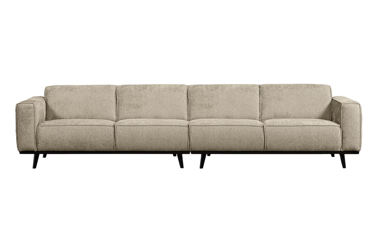 Sofa Statement aus Struktursamt 372 cm, Wheatfield Sofa Statement aus Struktursamt 372 cm, Wheatfield