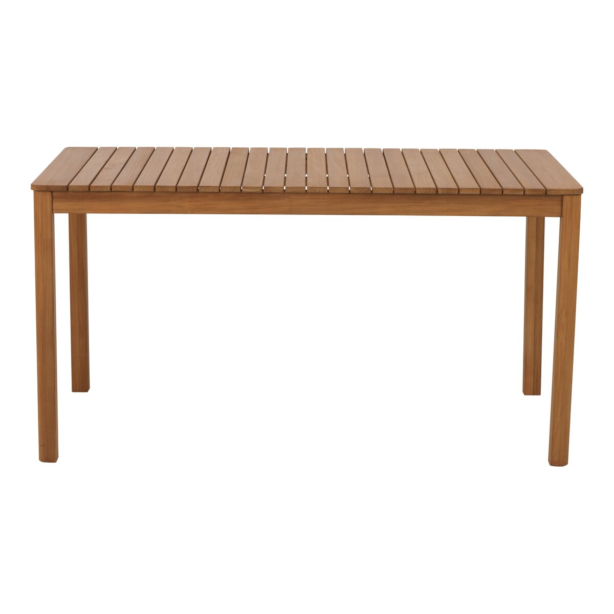 Gartenesstisch Joe aus Teakholz, 140x80 cm, Natur