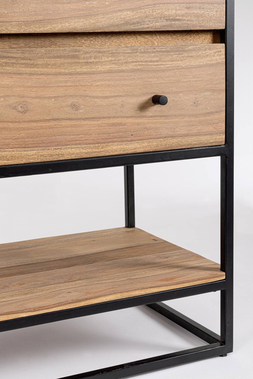 Schrank Nartan aus Sheesham-Holz, 90 cm