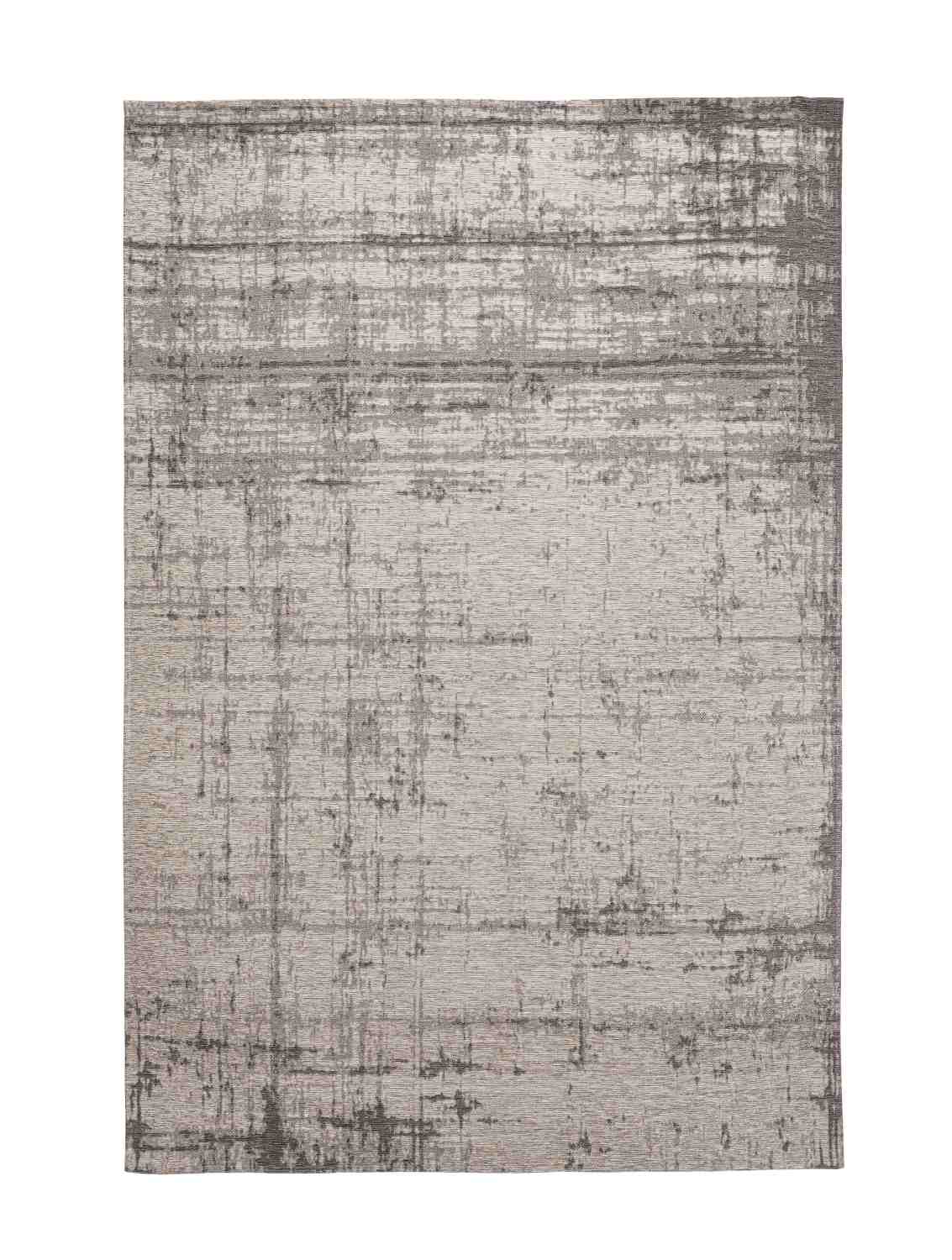 Der Teppich Yuno überzeugt mit seinem modernen Design. Gefertigt wurde die Vorderseite aus 50% Chenille, 30% Polyester und 20% Baumwolle, die Rückseite ist aus Latex. Der Teppich besitzt eine grauen Farbton und die Maße von 155x230 cm.