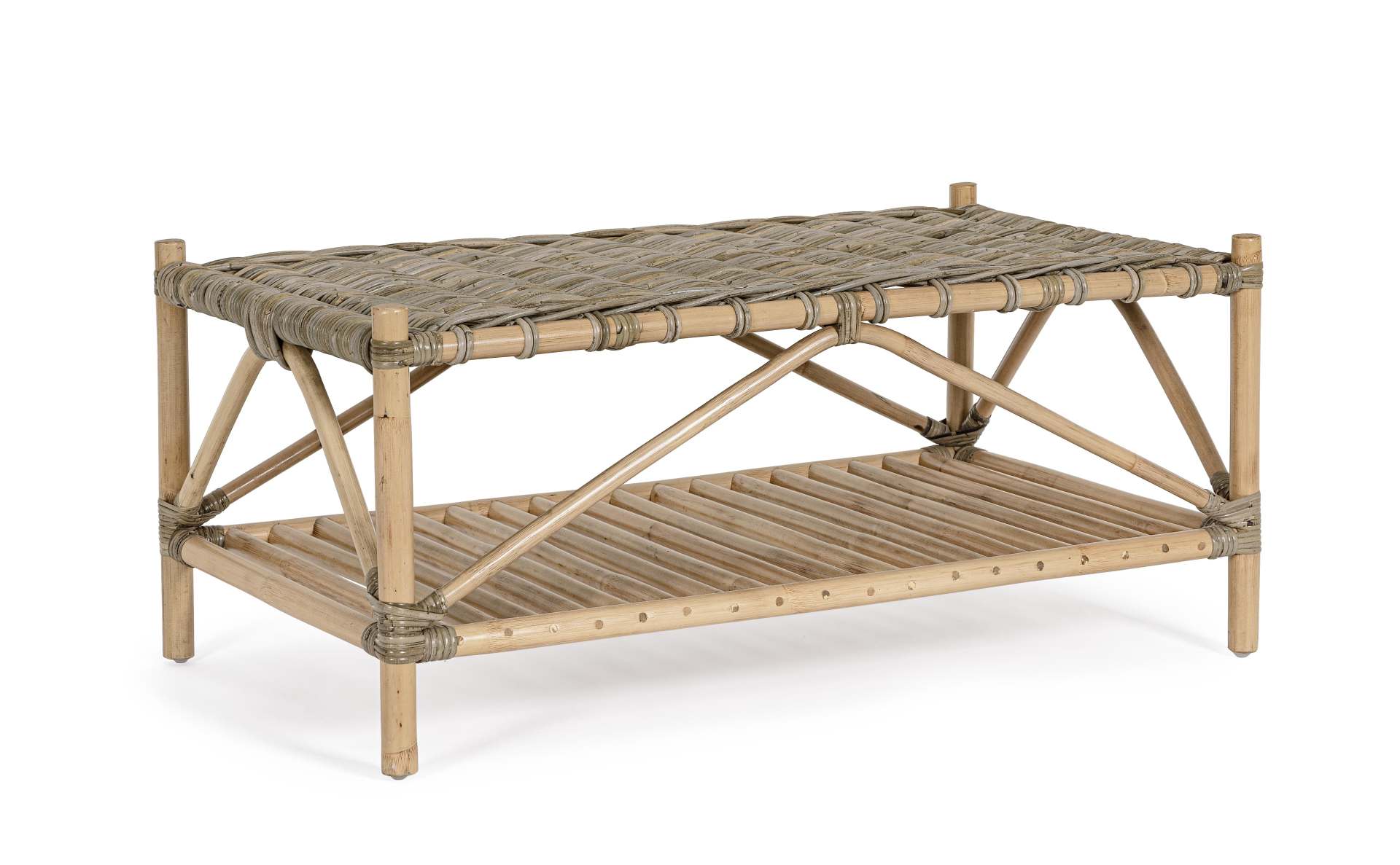 Couchtisch Tarifa aus Rattan, 96 cm Couchtisch Tarifa aus Rattan, 96 cm