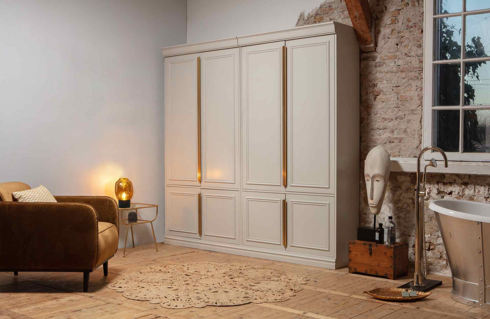 Schrank Organzie aus Kiefernholz, 44 cm