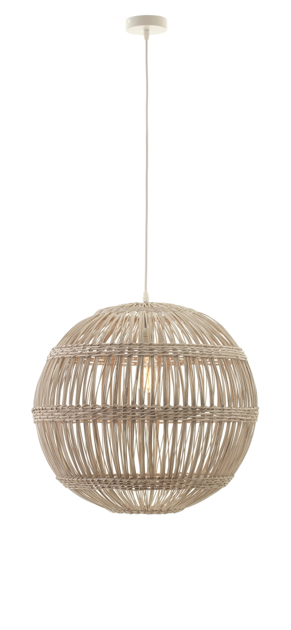 Hängeleuchte Praia aus Rattan, Ø 50 cm Hängeleuchte Praia aus Rattan, Ø 50 cm