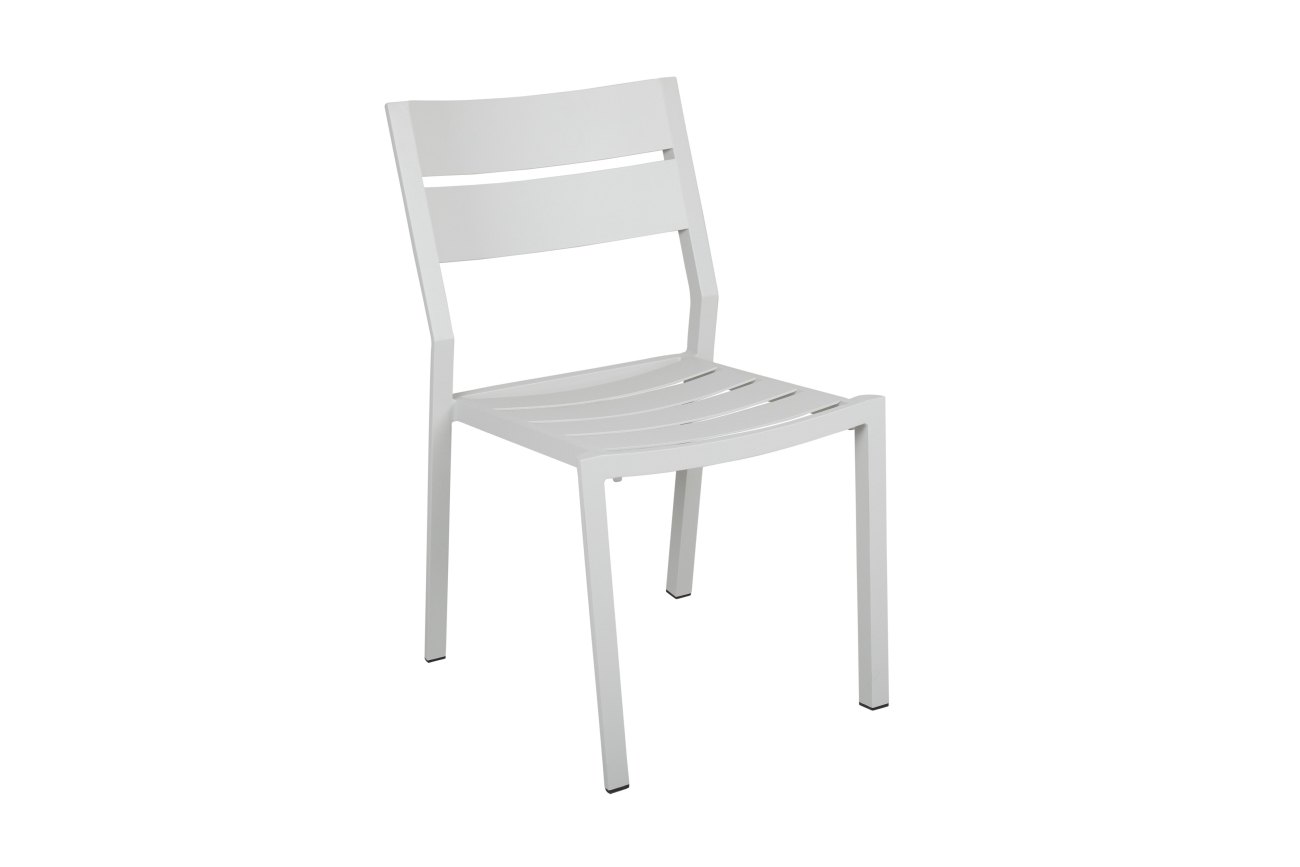 Gartenstuhl Delia aus Aluminium, Hellgrau Gartenstuhl Delia aus Aluminium, Hellgrau