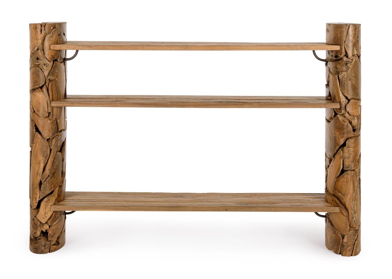 Konsole Arwood aus Teakholz, Natur