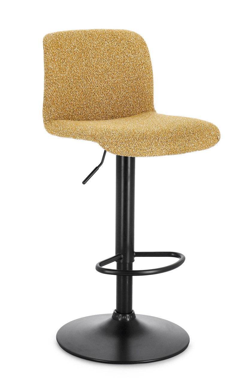 Barhocker Rafael 2er-Set, Schwarz / Senf Barhocker Rafael 2er-Set, Schwarz / Senf