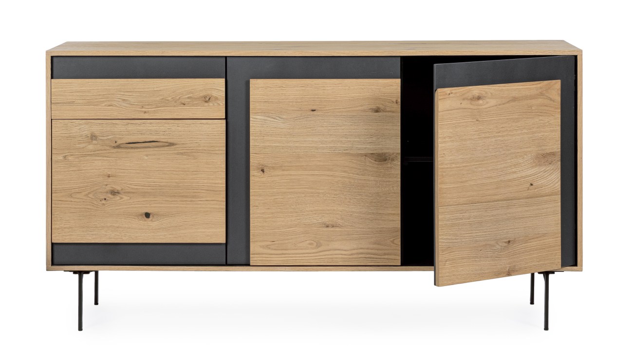 Sideboard Stanwood aus Eichenholz, 160 cm