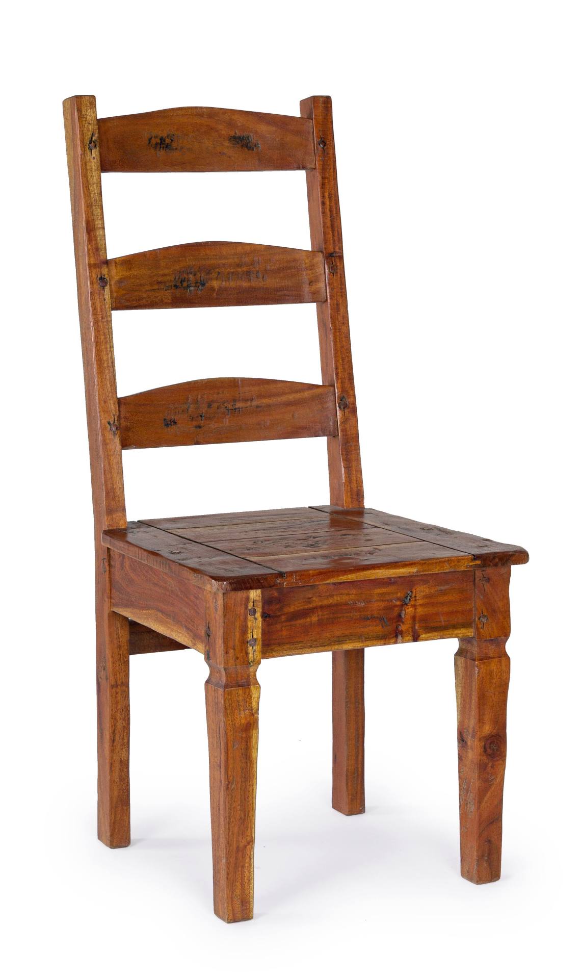 Der Stuhl Chateaux überzeugt mit seinem klassischen Design. Gefertigt wurde der Stuhl aus Akazienholz, welches einen natürlichen Farbton besitzt. Die Sitzhöhe beträgt 46 cm.