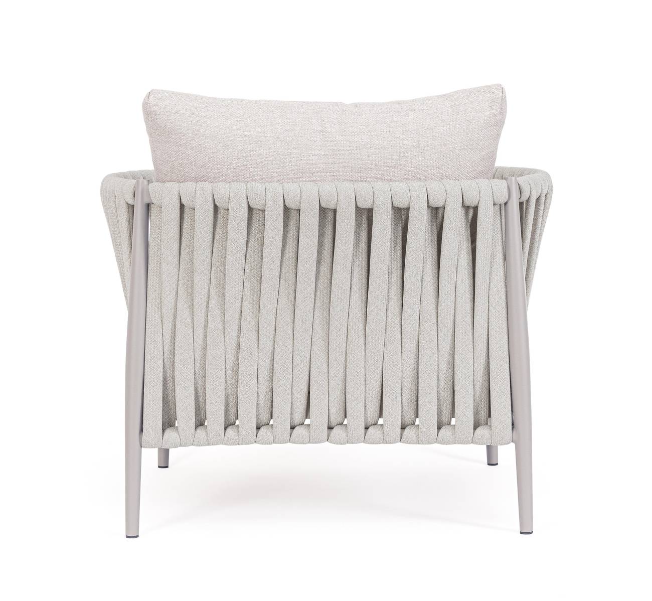 Gartensessel Jacinta aus Aluminium, Sand