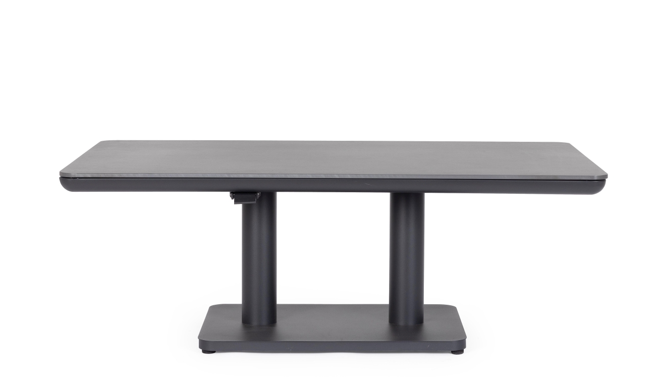 Gartencouchtisch Miguel 140x80 cm, Anthrazit