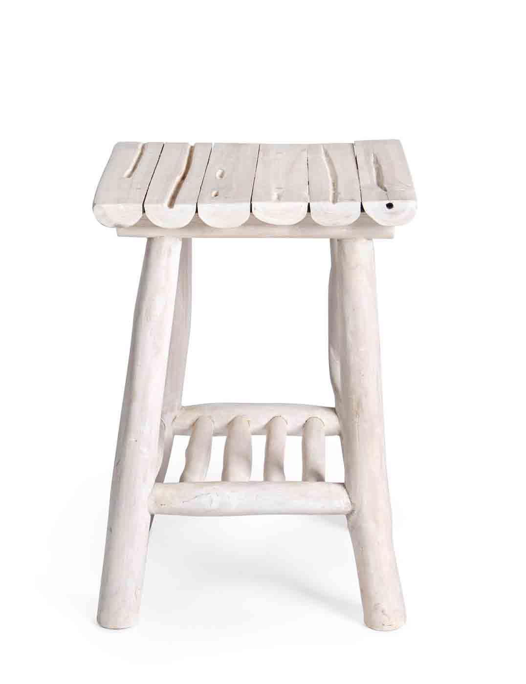 Couchtisch Sahel Quadratisch aus Teakholz