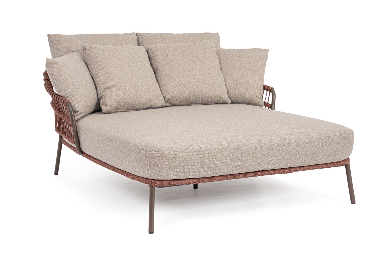 Gartendaybed Talaia aus Metall, Java