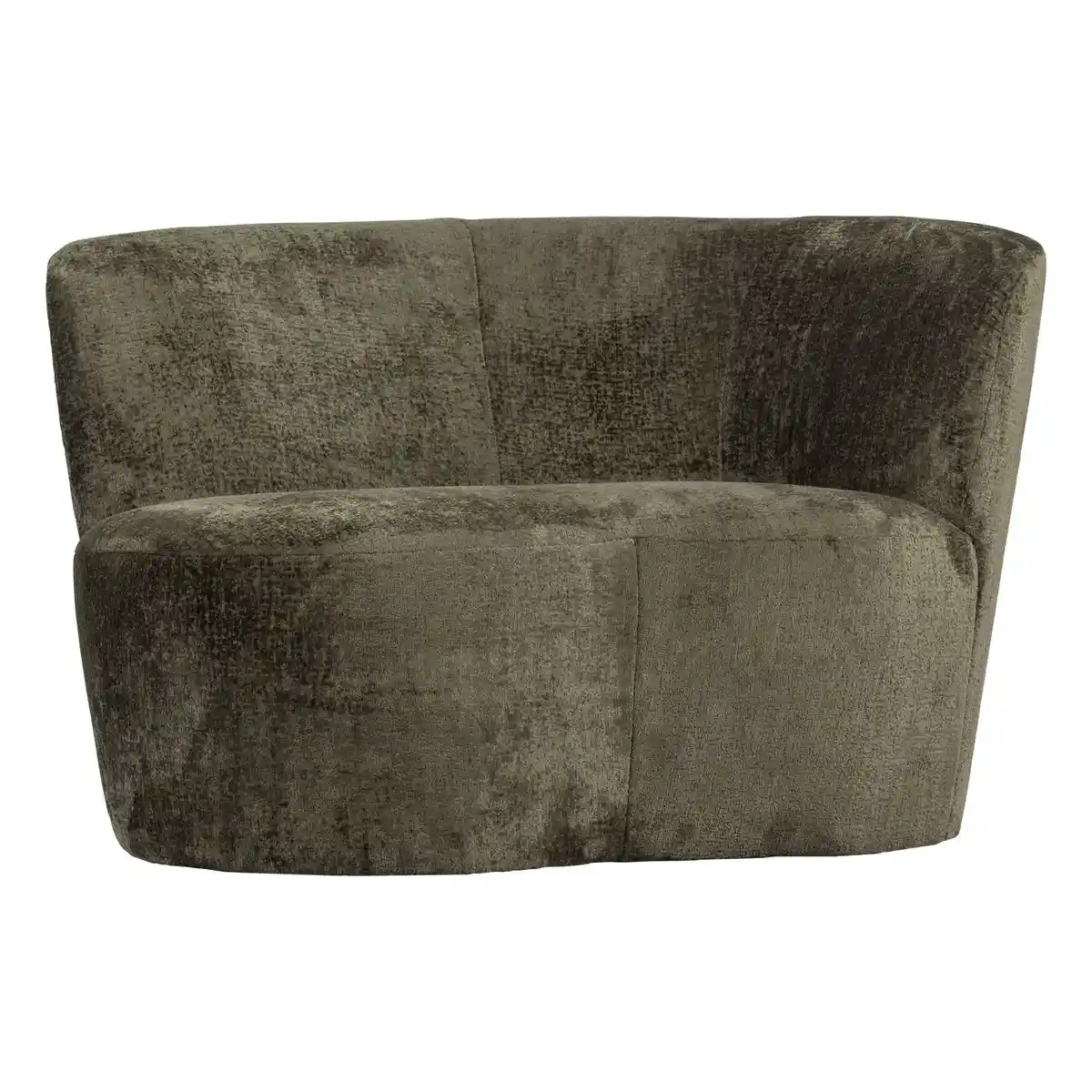 Sofa Stone - Samt warmes Grün, Rechts