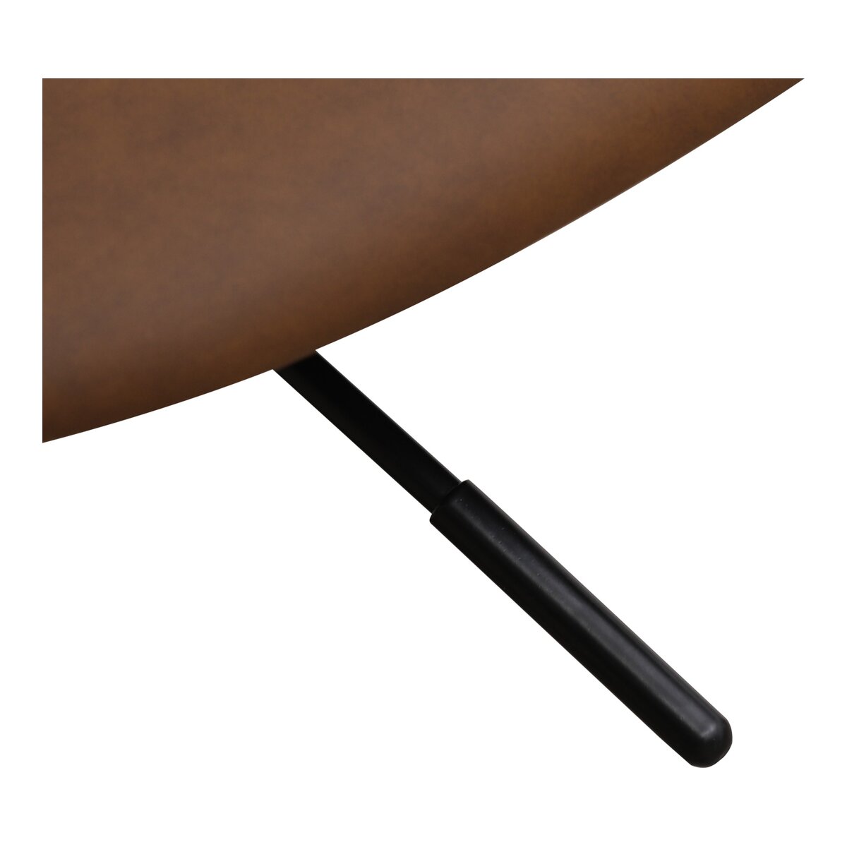 Bürostuhl Odila aus Kunstleder - Drehbar, Höhenverstellbar, Neigbar, Dunkelbraun