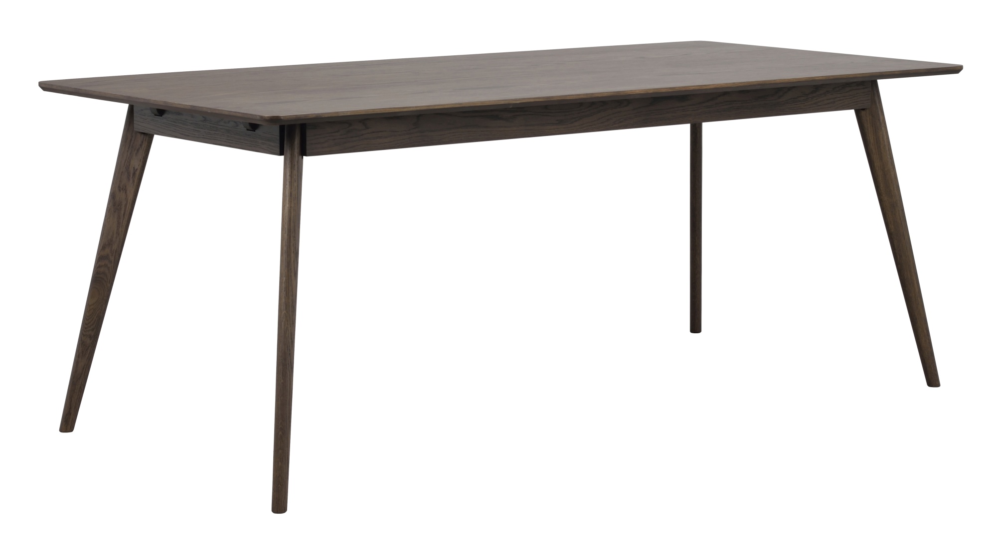 Hochwertiger Esstisch Yumi Rechteckig 190x90cm, MDF Eiche Braun für jede Einrichtung. Esstisch Yumi Rechteckig 190x90cm, MDF Eiche Braun