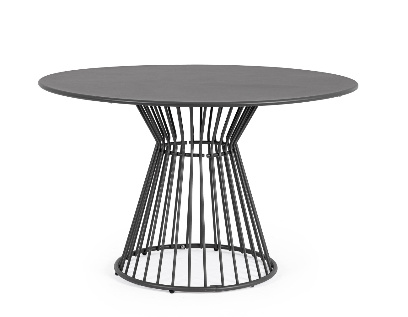 Gartentisch Austin aus Metall Ø 120 cm, Anthrazit Gartentisch Austin aus Metall Ø 120 cm, Anthrazit