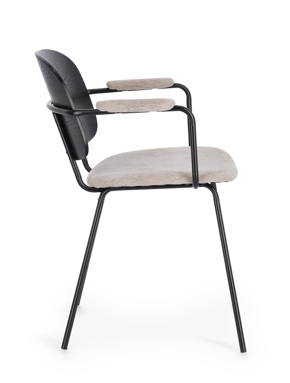 Esszimmerstuhl Sienna aus Stoff, Natur