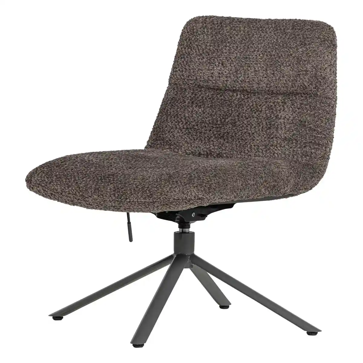 Sessel Soren - Bear-Stoff Braun, Wollen-Optik