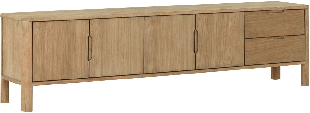 TV Board Forte aus Teakholz, 210 cm TV Board Forte aus Teakholz, 210 cm