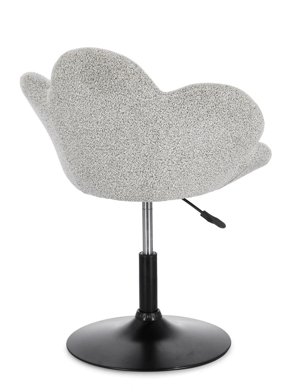 Esszimmerstuhl Fleur 2er-Set, Schwarz / Beige