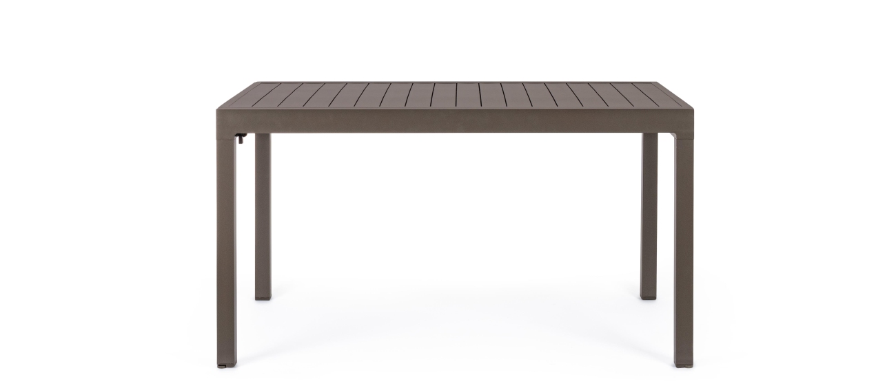 Gartenesstisch Pelagius 135-270x90 cm, Coffee