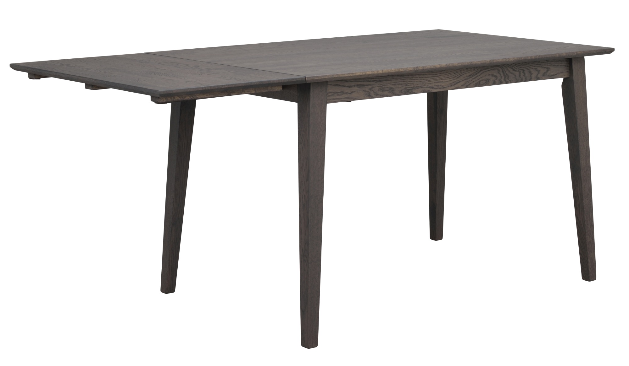 Komfortabel & schön – Klapptisch Filippa, 120/165x80cm, Eiche Braun.