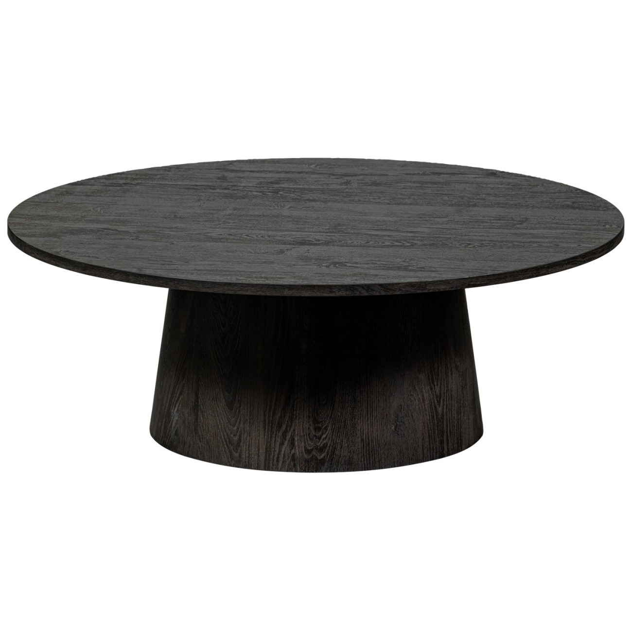 Couchtisch Ativ aus Holz Dunkelbraun, Ø 100 cm Couchtisch Ativ aus Holz Dunkelbraun, Ø 100 cm