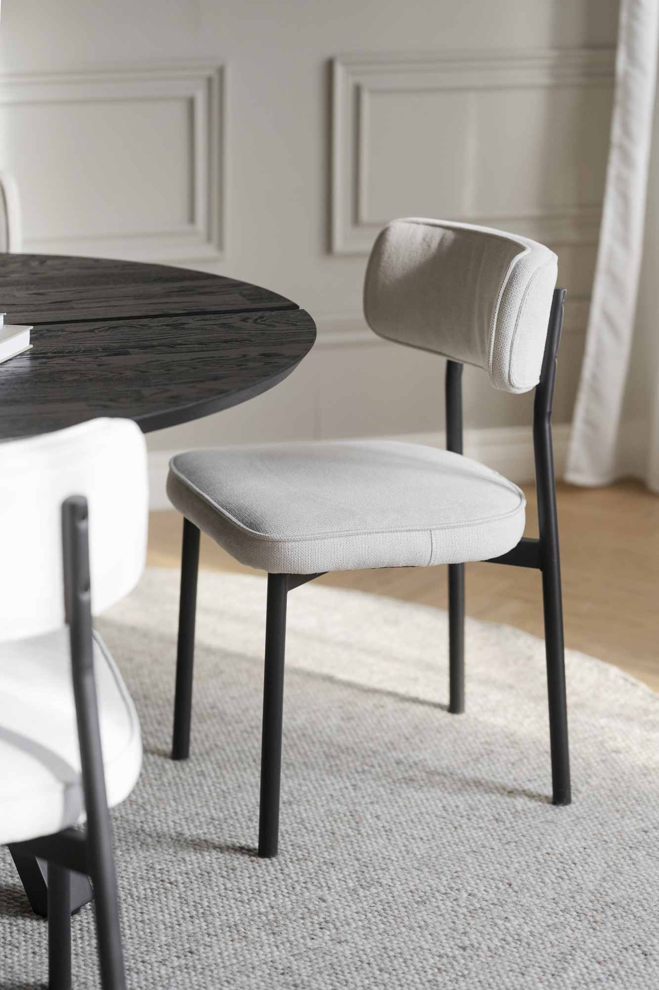 Stuhl Paisley 2er Set, Beige – stilvoller Blickfang für Ihr Zuhause.