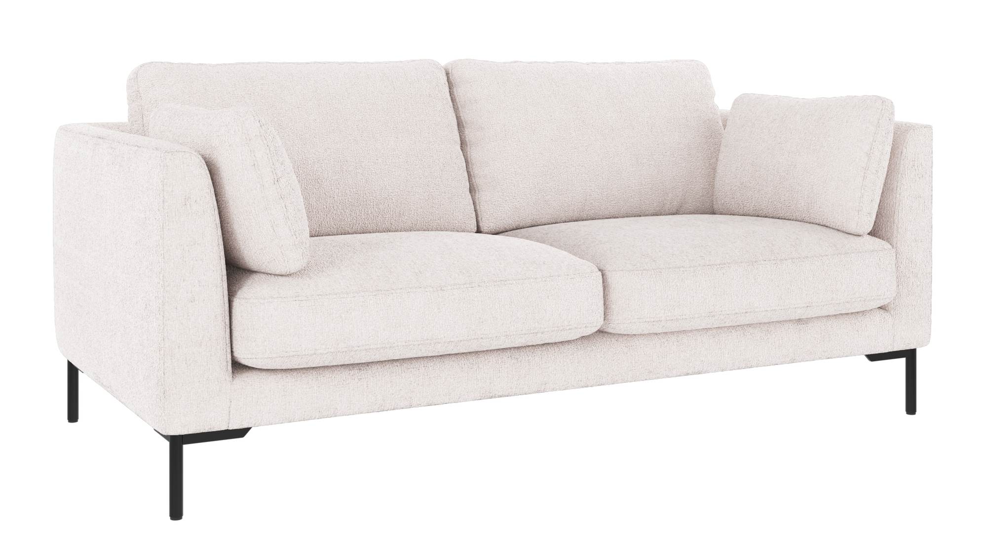 Sofa Corwin 2,5-Sitzer, Bezug Greg Weiß