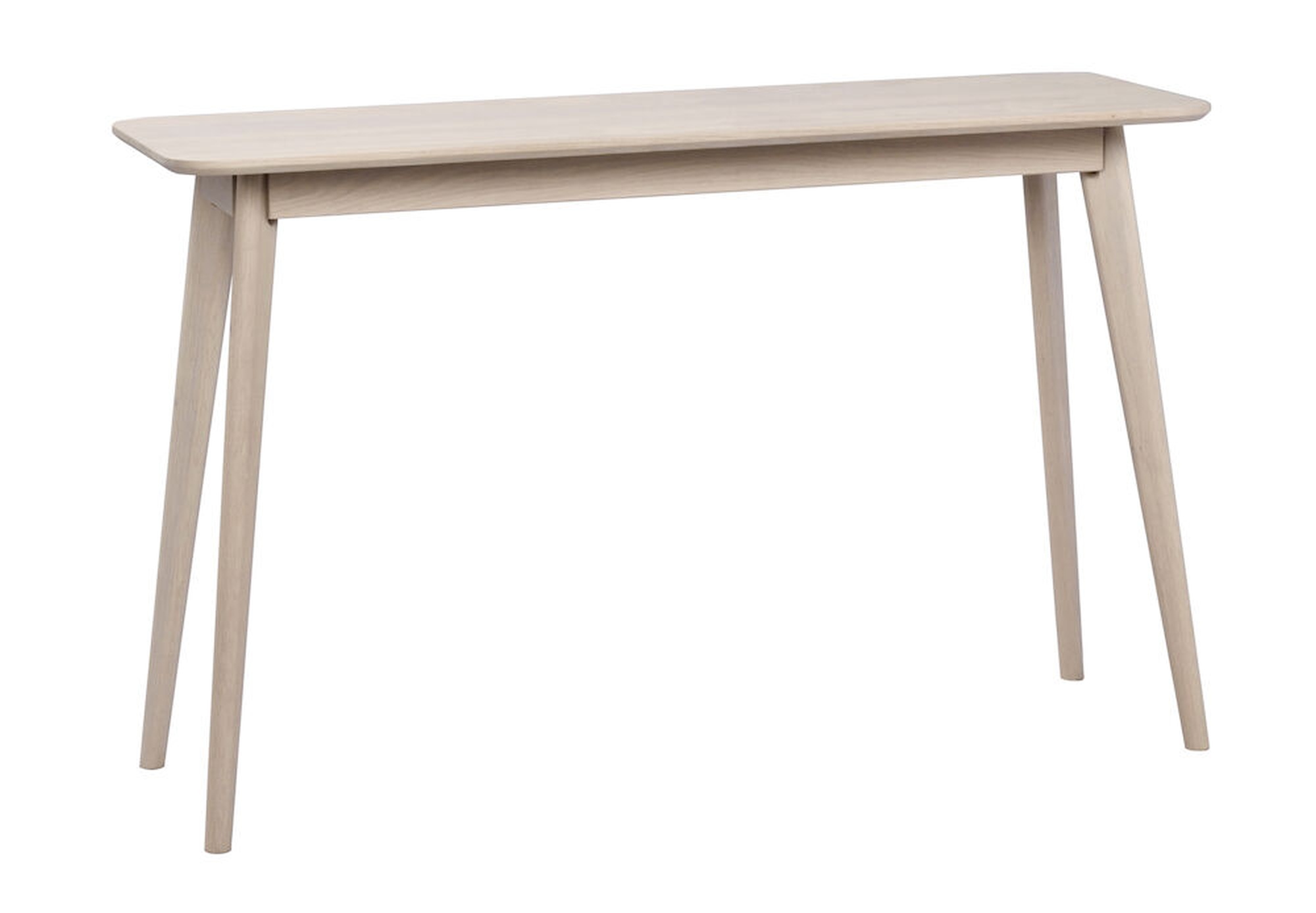 Konsole Yumi 120x40x75cm, Eiche Whitewash – modernes Design trifft Komfort. Konsole Yumi 120x40x75cm, Eiche Whitewash