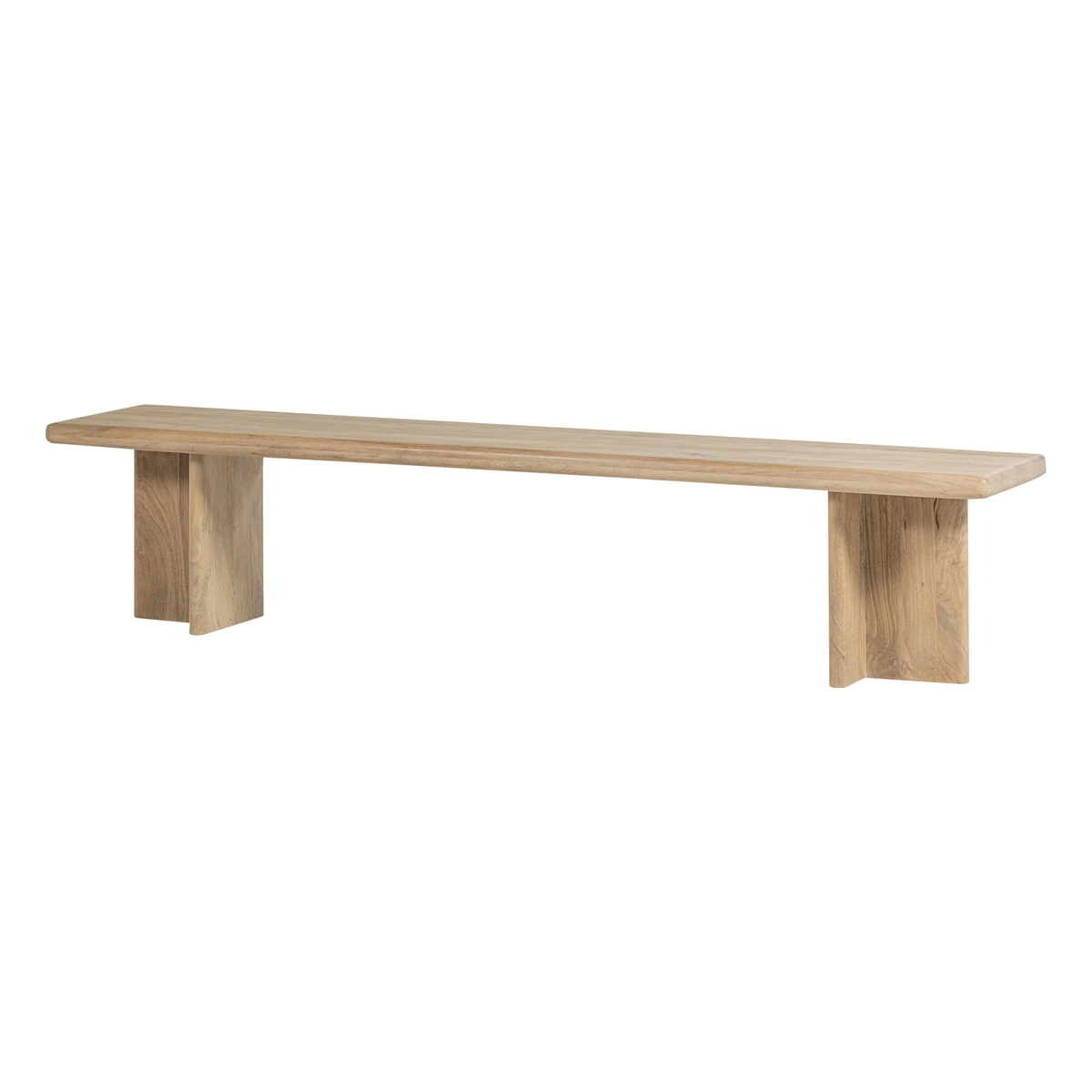 Bank Ato - Mangoholz Natur, 220 cm