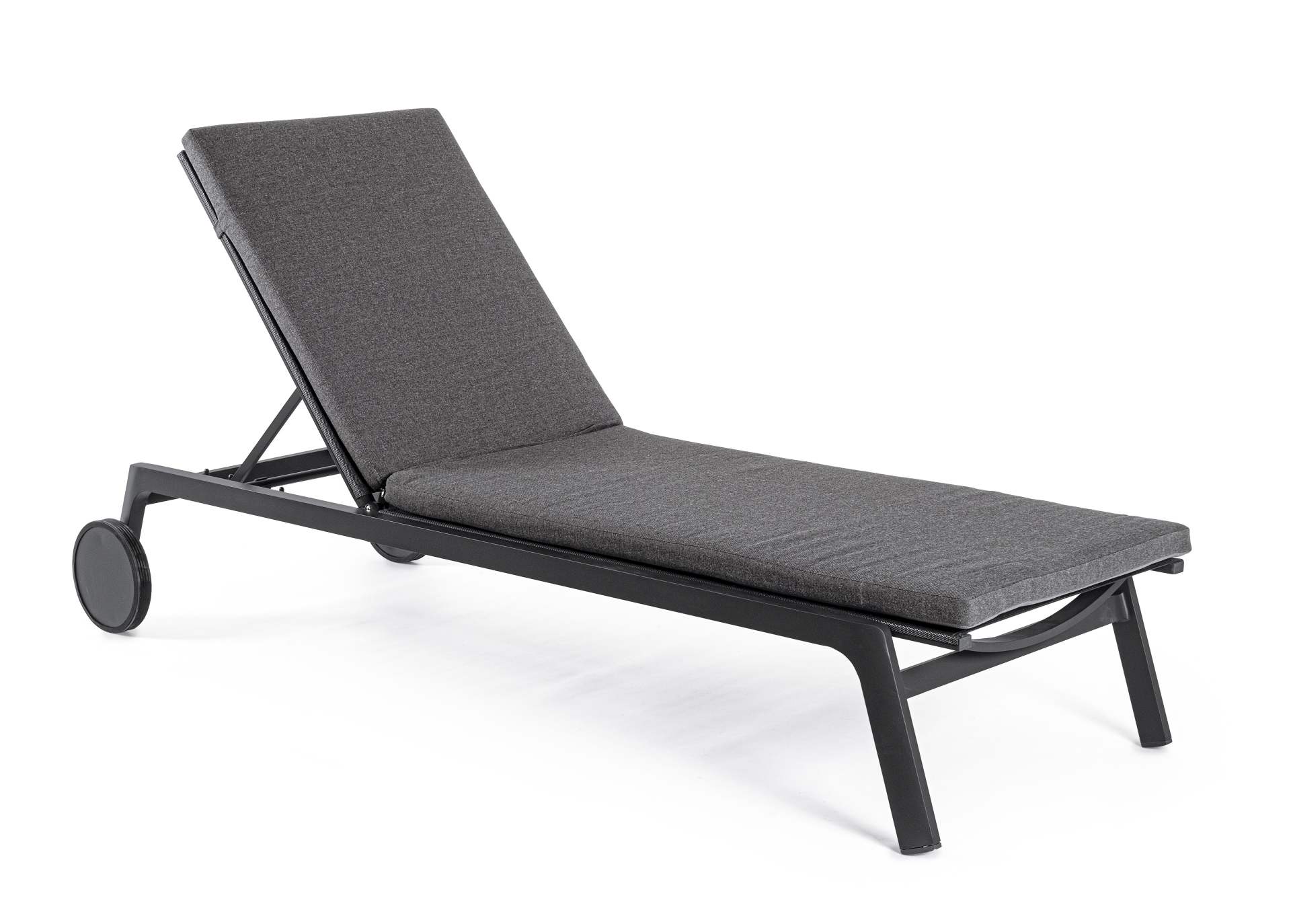 Sonnenliege Jalisco mit Rollen, Anthrazit Sonnenliege Jalisco mit Rollen, Anthrazit